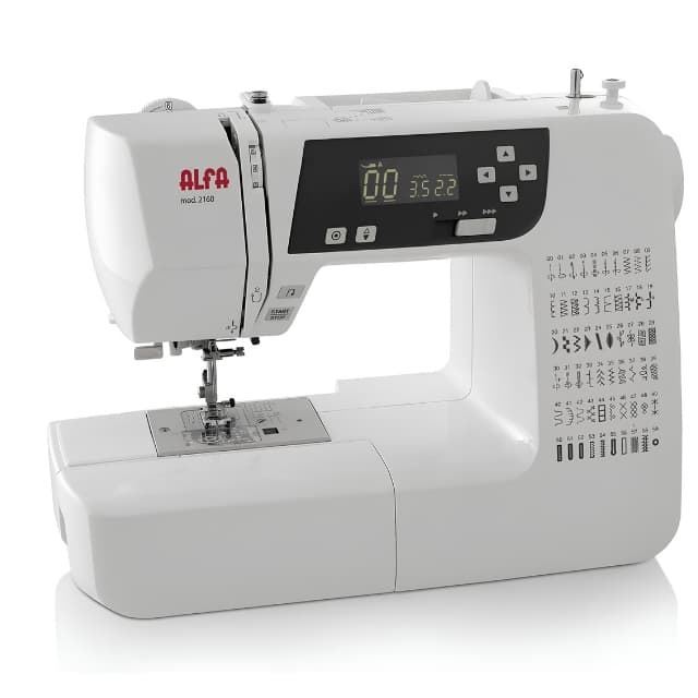 Alfa 2190 – Máquina de Coser Electrónica con 120 Puntadas y 2 Alfabetos - Imagen 1