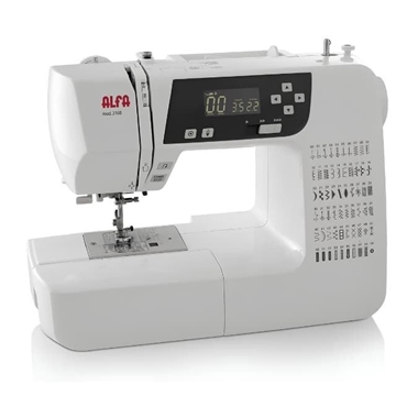 Alfa 2190 – Máquina de Coser Electrónica con 120 Puntadas y 2 Alfabetos - Imagen 1