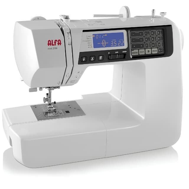 Alfa 2190 – Máquina de Coser Electrónica con 120 Puntadas y 2 Alfabetos - Imagen 3
