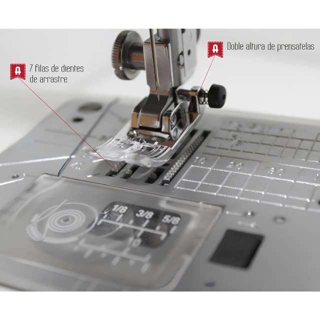 Alfa 2190 – Máquina de Coser Electrónica con 120 Puntadas y 2 Alfabetos - Imagen 6