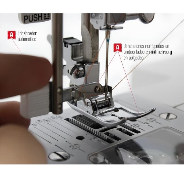 Alfa 474 – Máquina de Coser Mecánica Robusta para Todo Tipo de Costura - Imagen 5