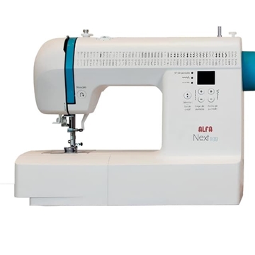 Alfa Next 100 - Máquina de Coser Electrónica para Principiantes y Costura Doméstica - Imagen 1
