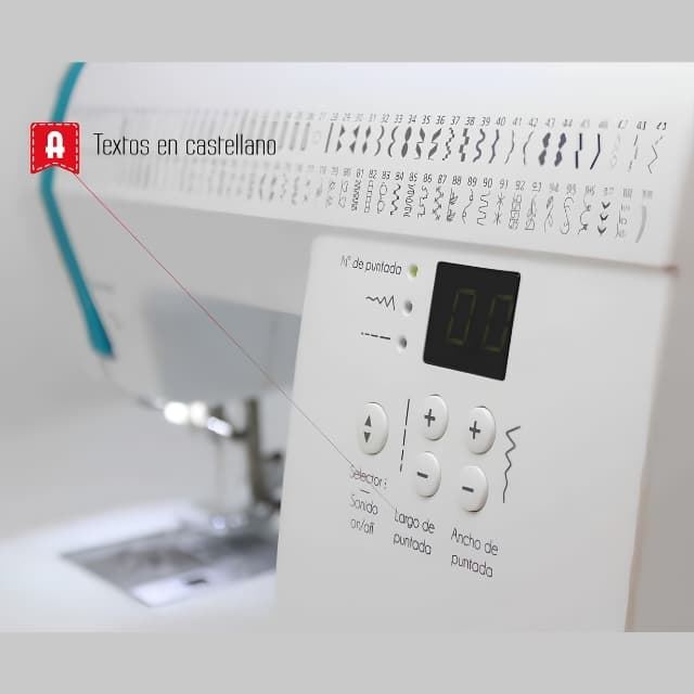 Alfa Next 100 - Máquina de Coser Electrónica para Principiantes y Costura Doméstica - Imagen 5