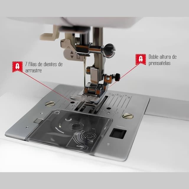 Alfa Next 100 - Máquina de Coser Electrónica para Principiantes y Costura Doméstica - Imagen 8