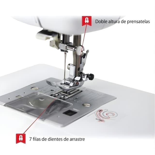 Alfa Next 200 – Máquina de Coser Doméstica Fácil de Usar con 10 Puntadas - Imagen 4