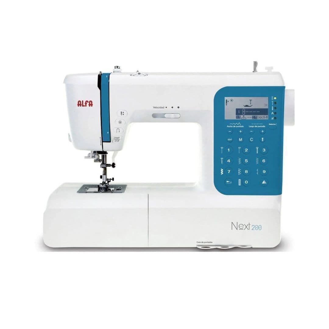 ALFA Next 200 – Máquina de Coser Electrónica con 404 Puntadas y Pantalla LCD - Imagen 1