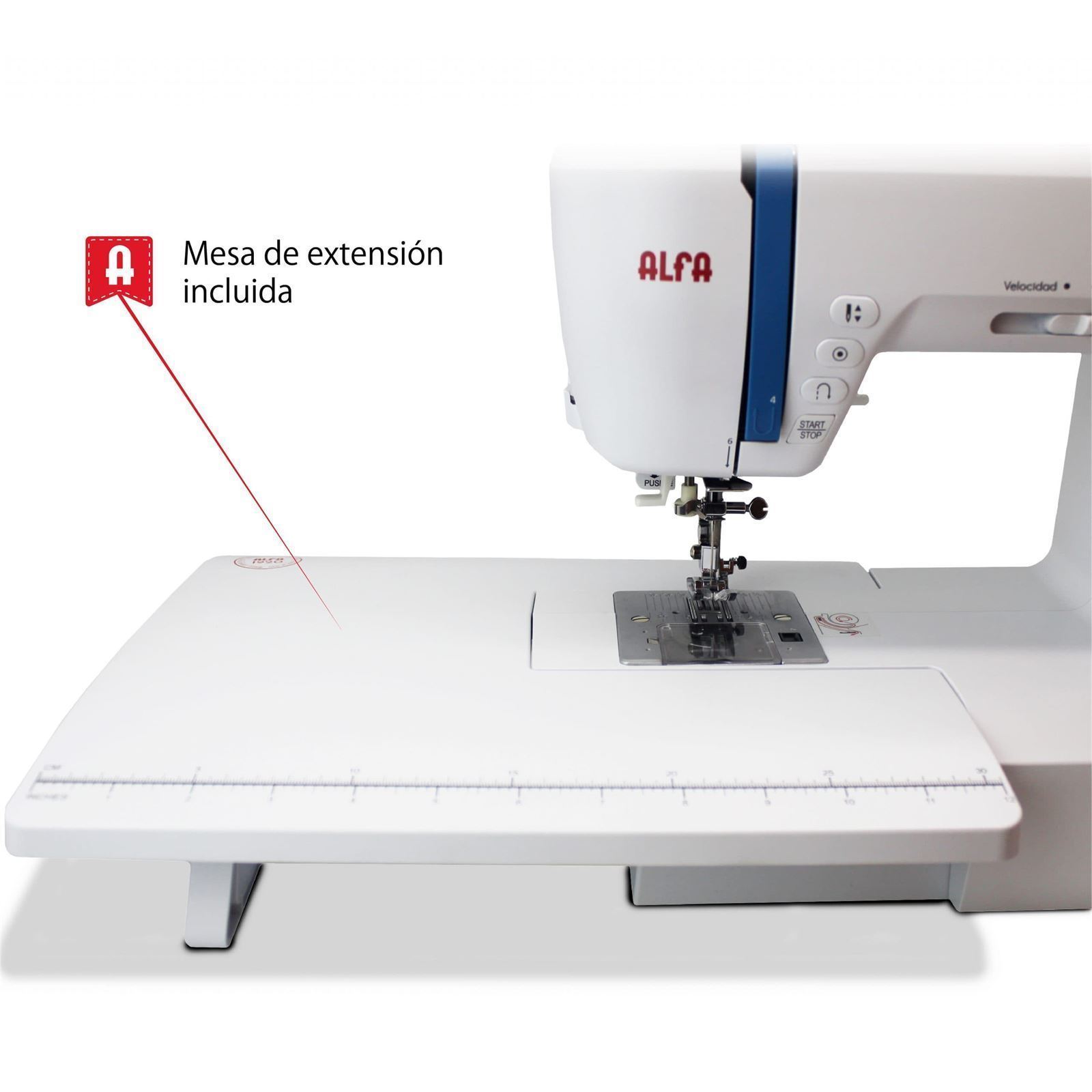 ALFA Next 200 – Máquina de Coser Electrónica con 404 Puntadas y Pantalla LCD - Imagen 7