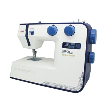 Alfa PRECISE Denim Studio – Máquina de Coser Electrónica para Tejidos Gruesos y Denim - Imagen 2