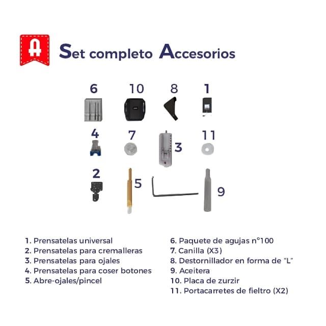 Alfa PRECISE Denim Studio – Máquina de Coser Electrónica para Tejidos Gruesos y Denim - Imagen 7