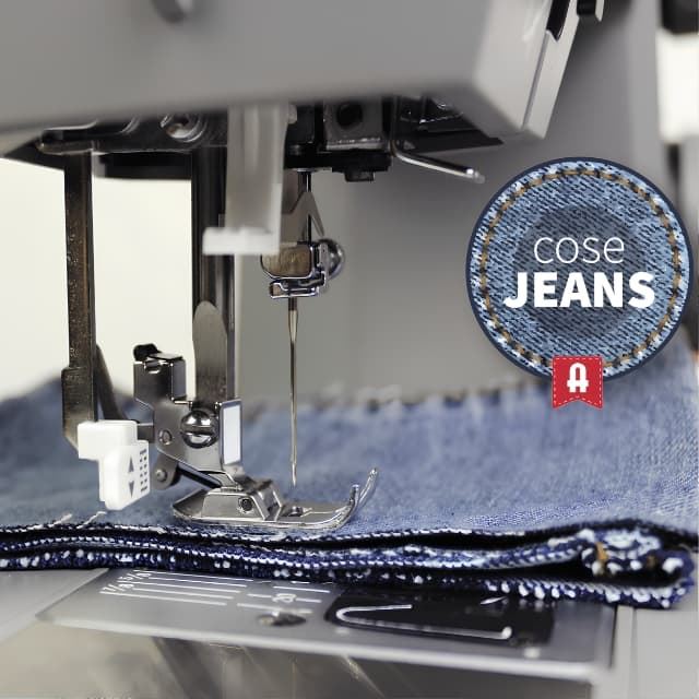 Alfa UNIQUE Heavy Duty - Máquina de Coser Electrónica para Tejidos Gruesos y Uso Intensivo - Imagen 4