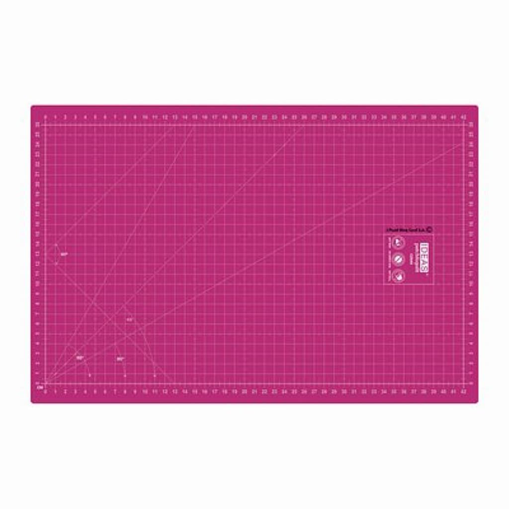 Base de corte autocicatrizante 60x45 cm grande para patchwork y costura - Imagen 2