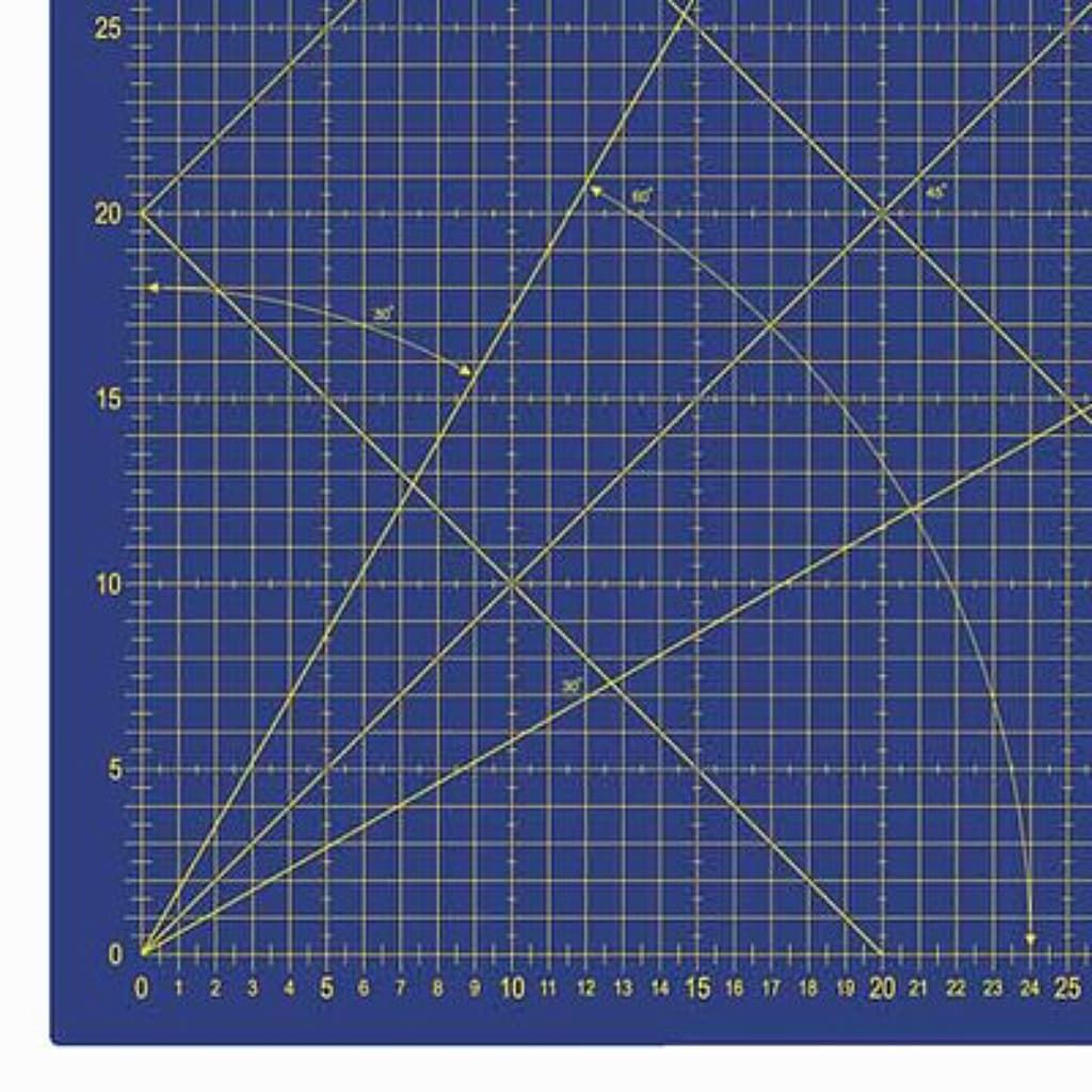 Base de corte autocicatrizante 60x45 cm grande para patchwork y costura - Imagen 6