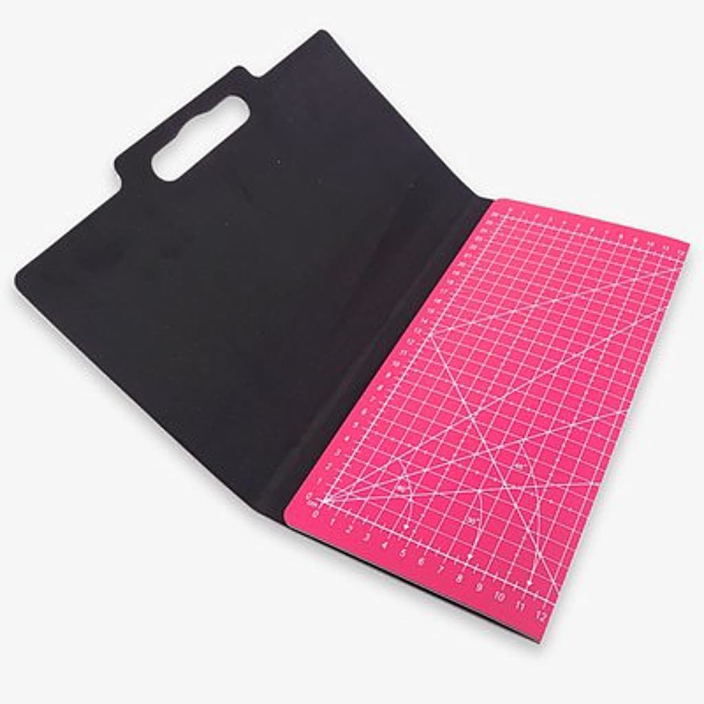 Base de corte plegable con asa 48x30 cm autocicatrizante para patchwork y costura - Imagen 3