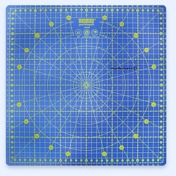 Base de corte rotativa 360º autocicatrizante 32x32 cm para patchwork y costura - Imagen 1
