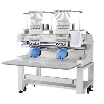 BROIN B-1202 CS | Bordadora 2 Cabezas 12 Agujas Pro - Imagen 1