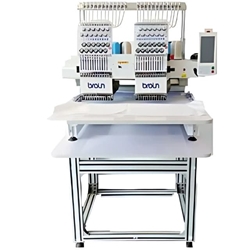 BROIN B-1202 CS | Bordadora 2 Cabezas 12 Agujas Pro - Imagen 2