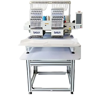BROIN B-1202 CS | Bordadora 2 Cabezas 12 Agujas Pro - Imagen 2