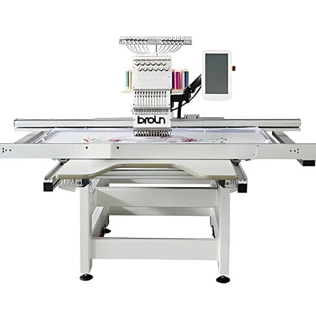 BROIN B1201CS | Bordadora 12 Agujas 700x1200 mm Pro (área de bordado extra grande) - Imagen 2