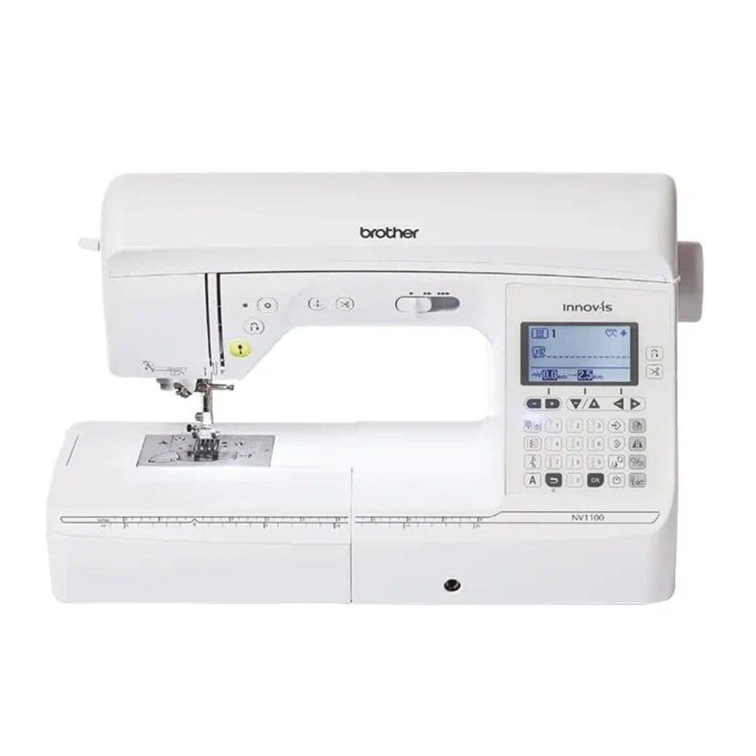 Brother Innov-is 1100 – Máquina de Coser Electrónica con 140 Puntadas y Amplio Área de Trabajo - Imagen 1