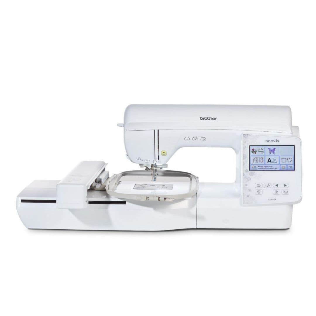Brother Innov-is NV880E – Máquina de bordado electrónica con Wi-Fi y área de 260?×?160?mm - Imagen 1