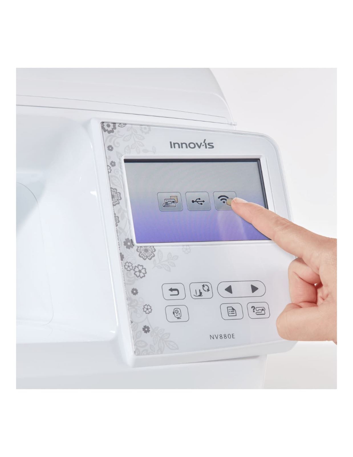 Brother Innov-is NV880E – Máquina de bordado electrónica con Wi-Fi y área de 260?×?160?mm - Imagen 4