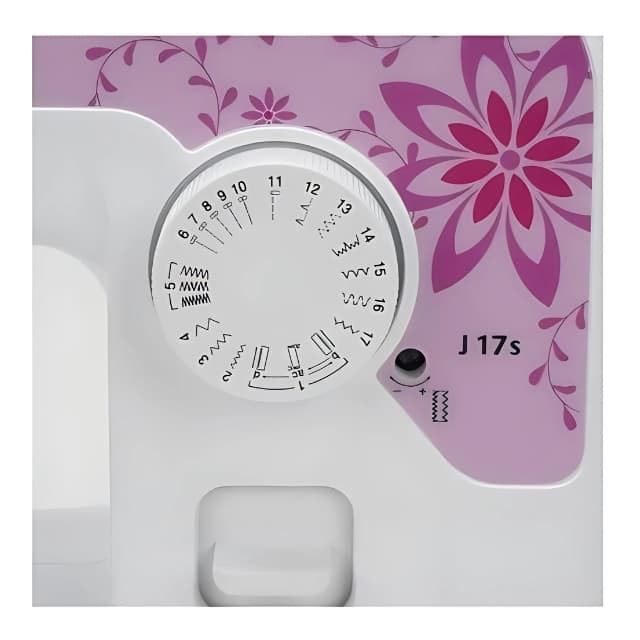 Brother J17s – Máquina de Coser Mecánica Sencilla y Robusta con 17 Puntadas - Imagen 3