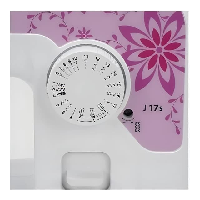 Brother J17s – Máquina de Coser Mecánica Sencilla y Robusta con 17 Puntadas - Imagen 3