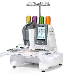 Brother PR1 – Máquina de bordado profesional de una aguja con pantalla táctil y alta velocidad - Imagen 2