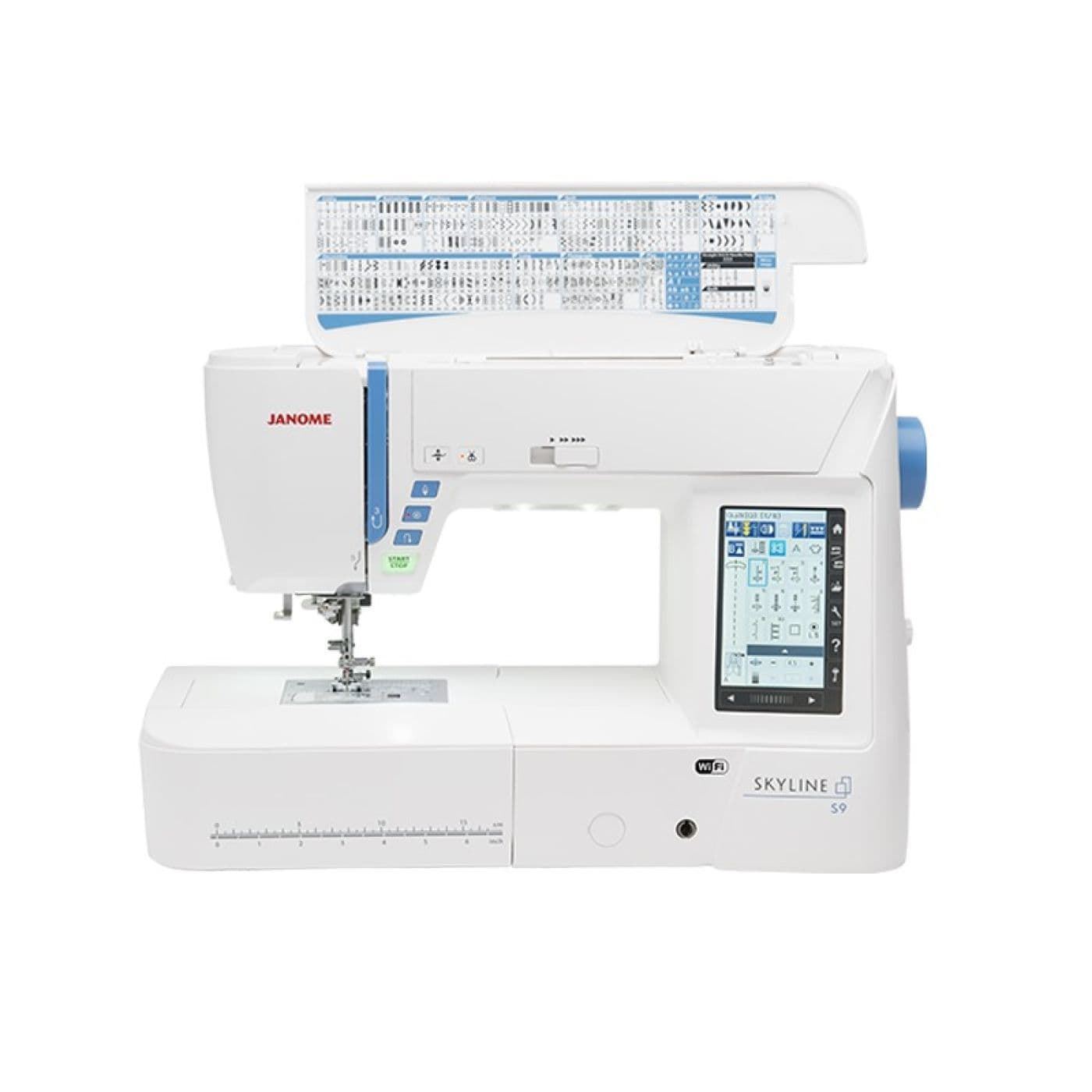 COSER Y BORDAR JANOME SKYLINE S9 - Máquina de coser electrónica - Imagen 2