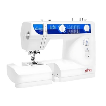 Elna 220 eXplore – Máquina de Coser Mecánica Robusta con 15 Puntadas y Ojal Automático - Imagen 2
