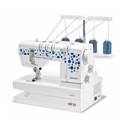 Elna 444 Easy Cover – Recubridora Profesional de 3 Agujas - Imagen 1