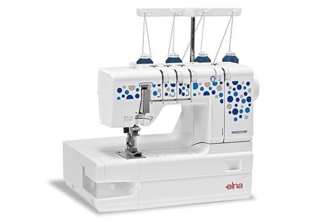 Elna 444 Easy Cover – Recubridora Profesional de 3 Agujas - Imagen 3