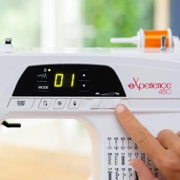 Elna 450 eX – Máquina de Coser Electrónica con Pantalla LCD y 30 Puntadas - Imagen 2