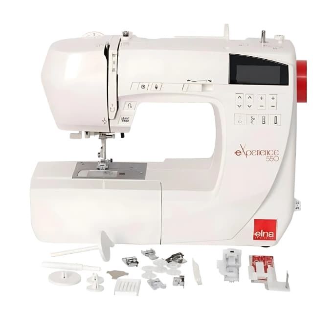 Elna 550 eXperience - Máquina de coser electrónica con 50 puntadas y funciones avanzadas - Imagen 3