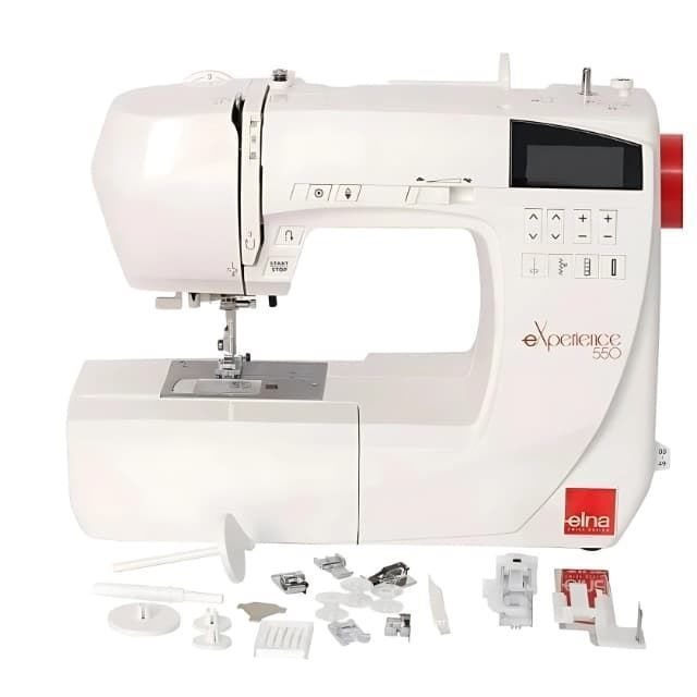 Elna 550 eXperience - Máquina de coser electrónica con 50 puntadas y funciones avanzadas - Imagen 3