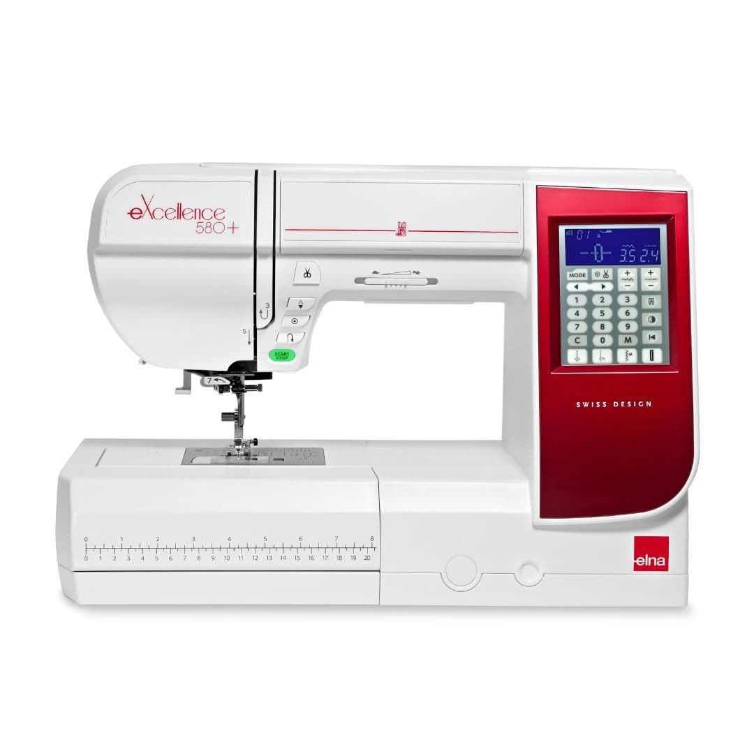 ELNA 580+ EXCELLENCE - Máquina de coser especial Patchwork Quilting - Imagen 1