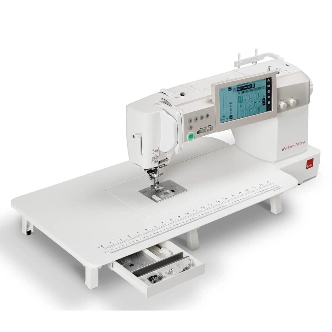 Elna 792 Pro – Máquina de Coser Electrónica Profesional , Pantalla HD y 400 Puntadas - Imagen 5