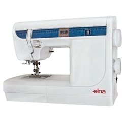 Elna3210J Jeans – Máquina de Coser Mecánica Robusta con 19 Puntadas y Ojal Automático - Imagen 1