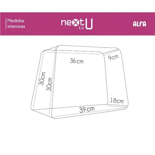 Funda Next To U Alfa - Funda para Máquina de Coser - Imagen 8