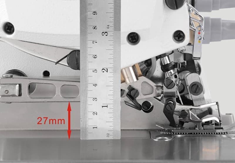 Jack JK-E4S-3-02/233 – Máquina Overlock Industrial 3 Hilos Direct Drive - Imagen 3