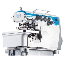 Jack JK-E4S-6-03 Máquina Overlock Industrial de 6 Hilos y 3 Agujas con Motor Direct Drive - Imagen 2