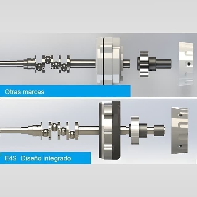 Jack JK-E4S-6-03 Máquina Overlock Industrial de 6 Hilos y 3 Agujas con Motor Direct Drive - Imagen 4
