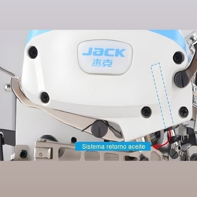 Jack JK-E4S-6-03 Máquina Overlock Industrial de 6 Hilos y 3 Agujas con Motor Direct Drive - Imagen 5