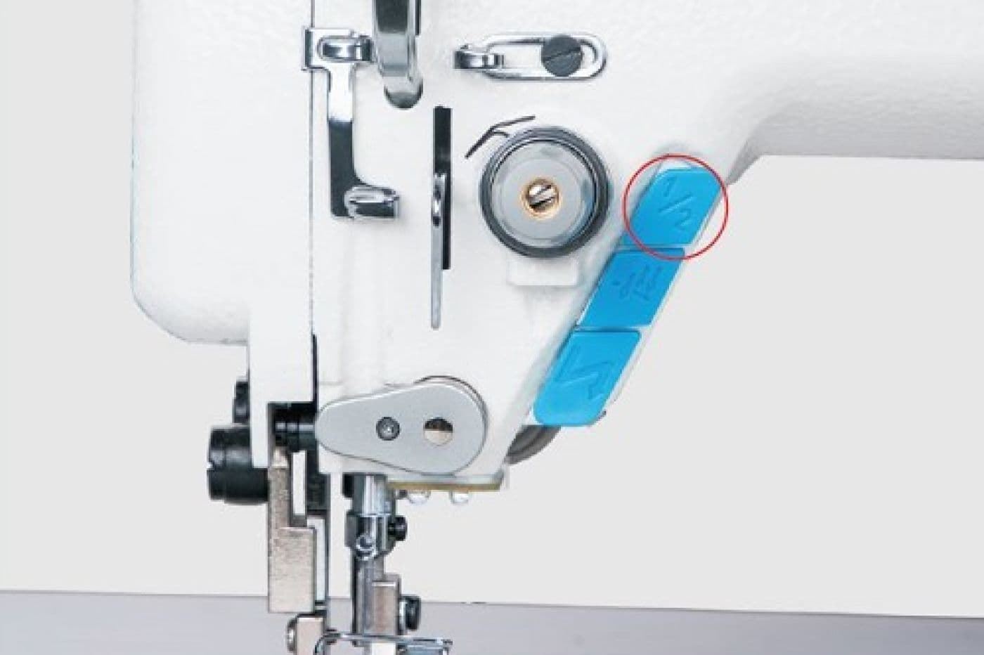 Jack JK-H6-CZ-4 Máquina de Coser Industrial de Doble Arrastre con Cortahilos Automático - Imagen 8