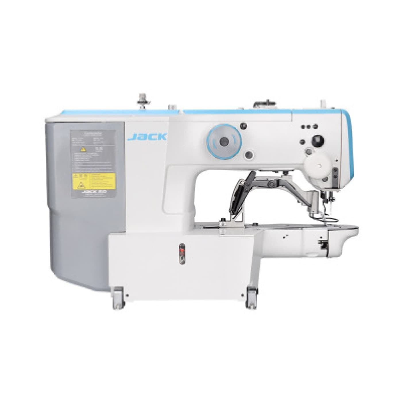 Jack JK-T1900G Máquina de Coser Industrial Programable de Ojales y Refuerzos - Imagen 6