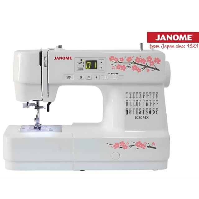 Janome 1030MX – Máquina de Coser Electrónica con 30 Puntadas y Brazo Libre - Imagen 1