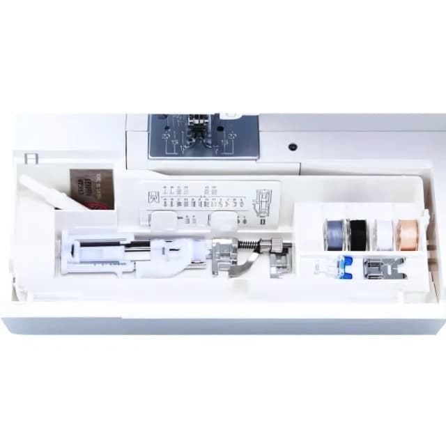 Janome 1522DG - Máquina de Coser Mecánica Robusta y Versátil en Color Gris Oscuro - Imagen 6