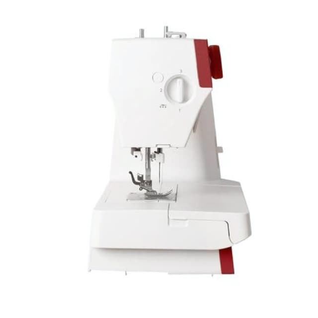 Janome 1522RD - Máquina de Coser Mecánica Robusta y Versátil en Color Rojo - Imagen 5