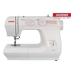 Janome 3612 Mecánica con 15 Puntadas y Brazo Libre - Imagen 1