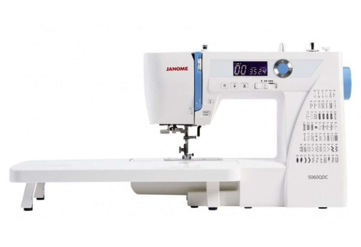 Janome 5060QDC – Máquina de Coser Electrónica con 60 Puntadas y Mesa Extensible - Imagen 4